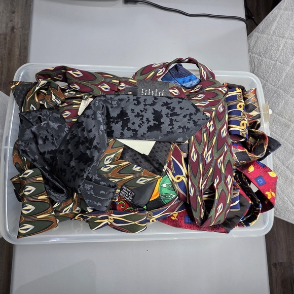 Vintage Other - Box Of 49 Ties!! Lots With Tags Still On!